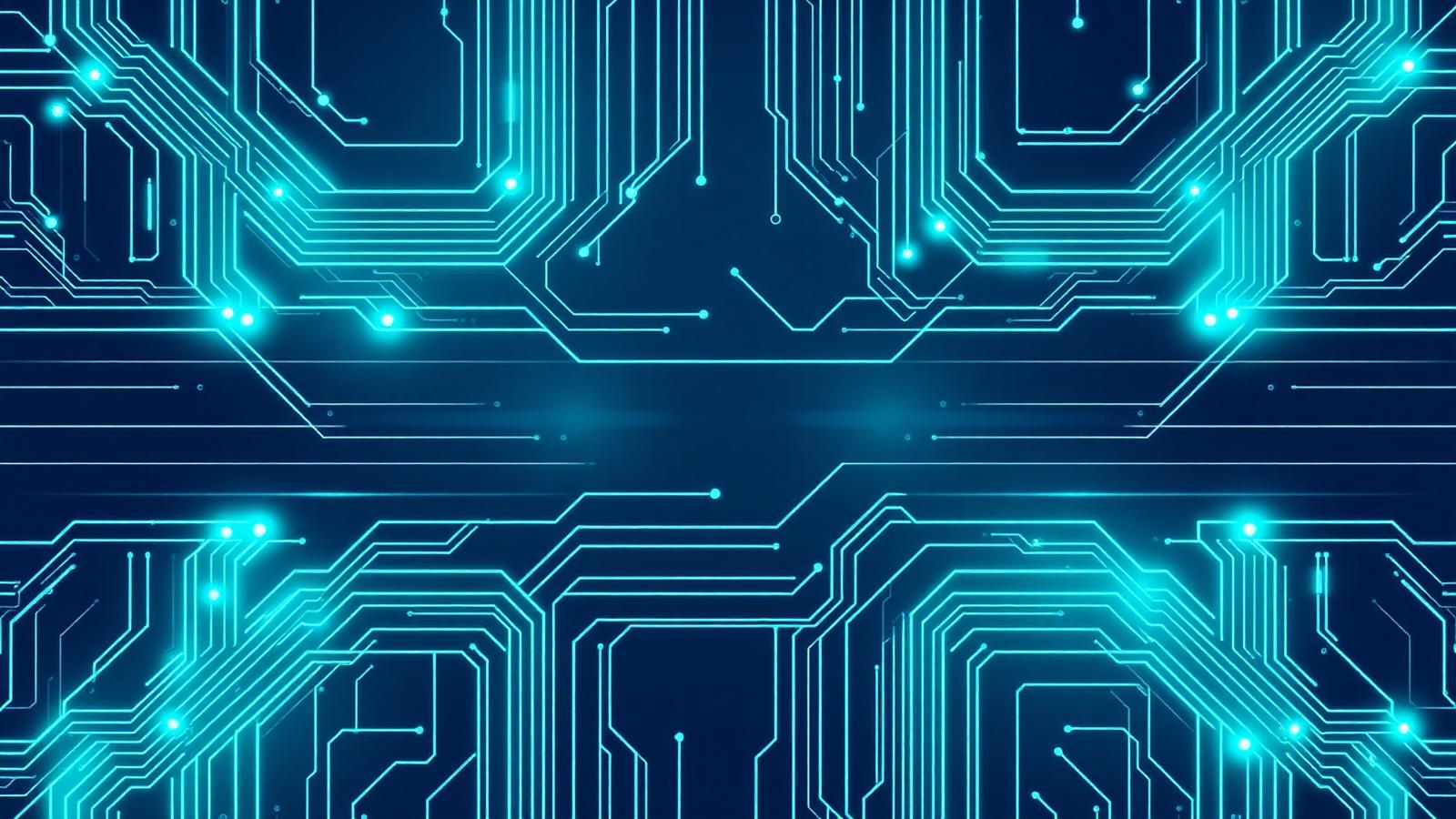 Abstract circuit pattern